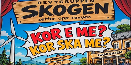 SlettaRevyen 2026 - Kor e me? Kor ska me?