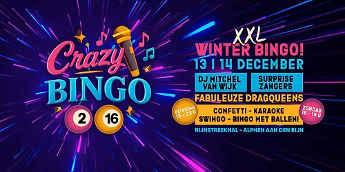 Crazy Bingo XXL winter bingo
