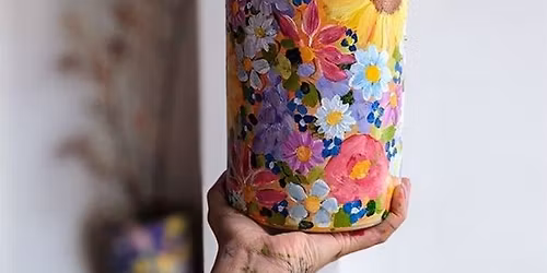 Mama Makes Workshop - Vase Painting