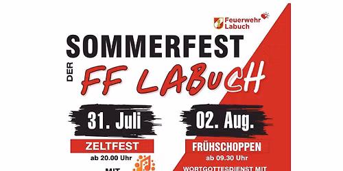 Sommerfest der FF Labuch