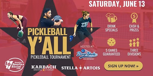 2026 Pickleball Y'all Pickleball Tournament