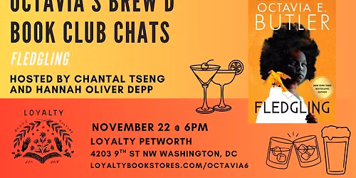 Octavia's Brew'd Book Club Chats Fledgling