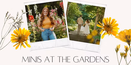 Mini Sessions at the Green Bay Botanical Gardens