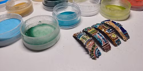 Georgische Cloisonn\u00e9 Emaille an der VHS Linz