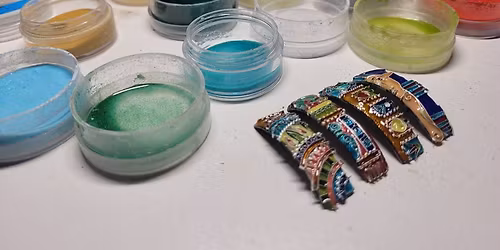 Georgische Cloisonn\u00e9 Emaille an der VHS Linz