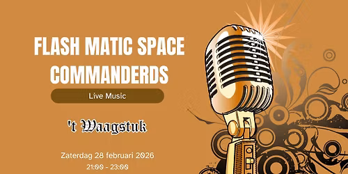 Live Music by Flash Matic Space Commanders