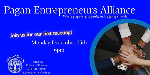 Pagan Entrepreneur Alliance Meeting