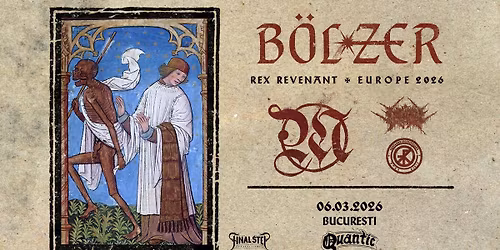 B\u00f8lzer, Mis\u00feyrming, Vitriol, TxRxP - Quantic - Bucuresti - 06.03.2026