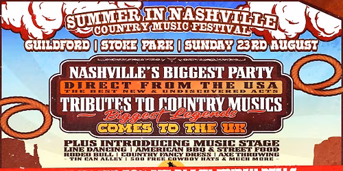 Summer In Nashville - Guildford 2026