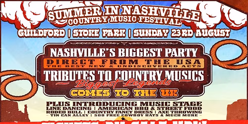 Summer In Nashville - Guildford 2026