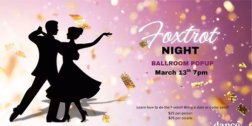 Foxtrot Ballroom Pop Up
