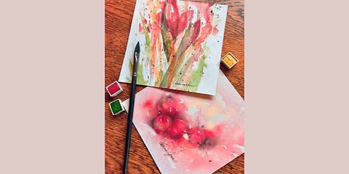 Watercolor \u2026 just let it flow