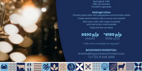 New Years Eve - Lagoon Beach Hotel