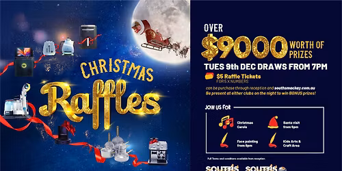 $9000 Christmas Raffles
