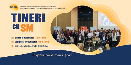 Conferin\u021ba Na\u021bional\u0103 Tineri cu Scleroz\u0103 Multipl\u0103 2026 - edi\u021bia a 9-a