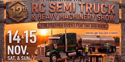 12th RC Semi Truck Show presented by RC4WD & AMAIN