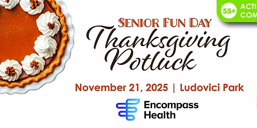 Senior Fun Day - Thanksgiving Potluck
