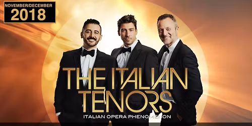 The Three Italian Tenors at Thalian Hall