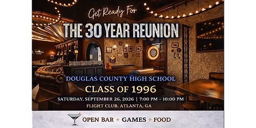 Douglas County High School Class of 1996, 30-Year Reunion