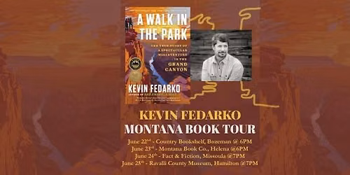 Kevin Fedarko in Conversation with Chandra Brown
