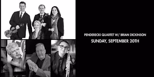 Penderecki Quartet w. Brian Dickinson at Hugh's Room Live in Toronto