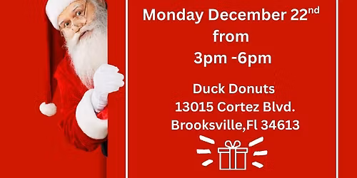 Ho,Ho,Ho!!! Come Meet Santa