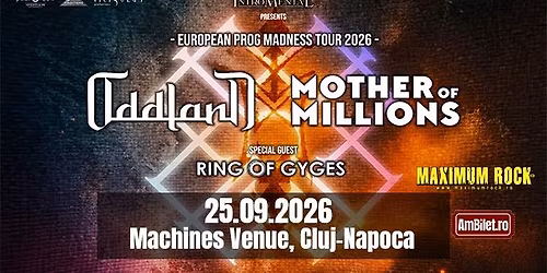 Oddland, Mother Of Millions, Ring Of Gyges \/ Machines Venue, Cluj-Napoca