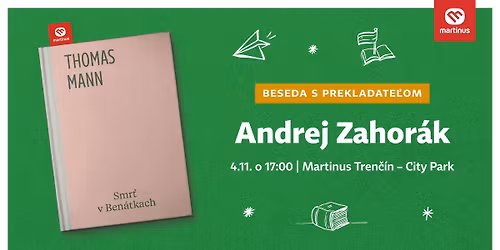 Beseda s prekladate\u013eom Andrejom Zahor\u00e1kom