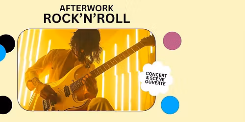 AFTERWORK ROCK'N'ROLL\u00b7 \u00c0 CONTRE - COURANT \u00b7 4 JUIN 2026