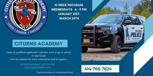 Citizens Police Academy
