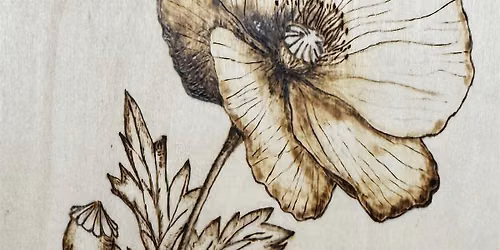 Pyrography Workshop at Crosspool Social