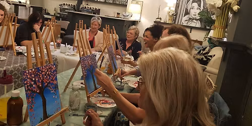 Paint & Sip in Rugby - The George, Bilton