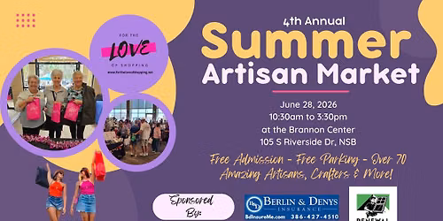 4th Annual Summer Artisan Market 