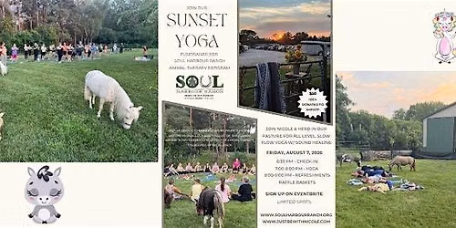 SOULful Sunset Yoga at SOUL Harbour Ranch