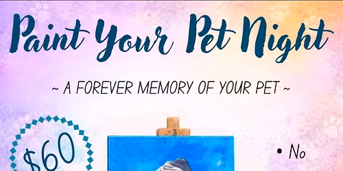 Paint Your Pet Night 