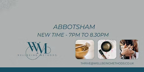 Abbotsham Soundbath 2026 - New Time 7PM