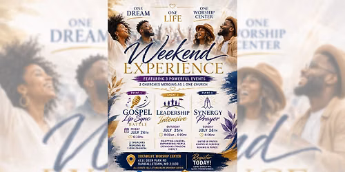 One Dream, One Life, One Worship Center