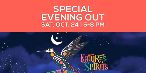 Nature\u2019s Spirits - Flight of our Ancestors Special Evening Out