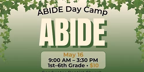 ABIDE: Children\u2019s Day Camp