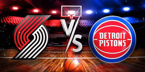 Detroit Pistons at Portland Trail Blazers