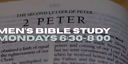 Monday Night Men's Bible Study