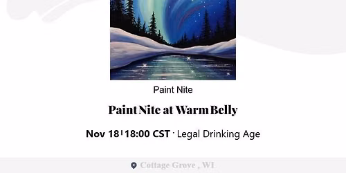 Paint Nite with Tad McLain: Northern Night Lights