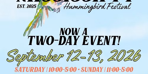 North Mississippi Hummingbird Festival