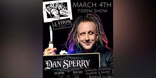 Dan Sperry - Shock Illusionist - at Venturino's Comedy Club!