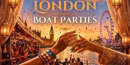 Diwali Bollywood Bhangra and Desi Boat party with a free after-party Fireworks on the Thames