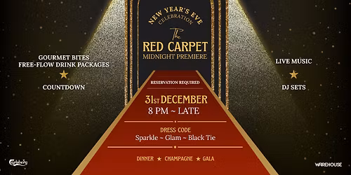 CS - NEW YEAR'S EVE 2026 - RED CARPET - MIDNIGHT PREMIERE