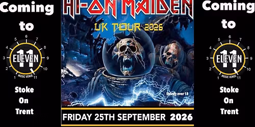 Hi On Maiden live at Eleven Stoke