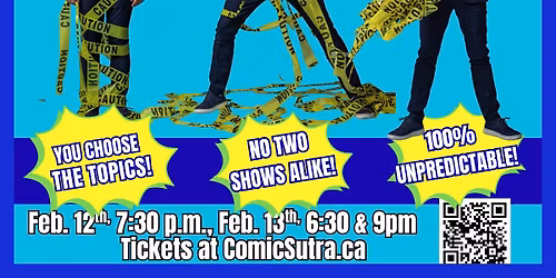 James Mullinger: Unplanned, Unscripted & Off The Cuff at the Comic Sutra