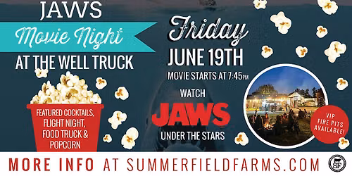 Jaws Movie Night at The Well Truck