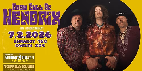 Room Full of Hendrix - Jimi Hendrix tribuutti @ Toppila Klubi